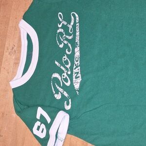 Polo Ralph Lauren Shortsleeve Tshirt Green NYC 4/4T‎